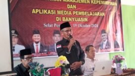 Kegiatan seminar yang di gelar di SDN 04 Selat Penuguan, Kabupaten Banyuasin Sumatera Selatan, pada hari Sabtu 19-11-2024