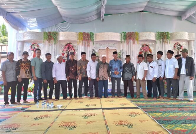 
					HM Dja’far Shodiq Hadiri Aqiqah Muhammad Rafa dan Muhammad Rafi di desa Nusantara