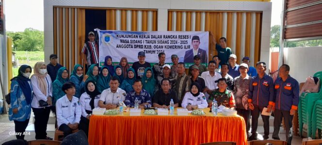 
					Kunjungan Kerja Dalam Rangka Reses 1 Masa Sidang 1 Tahun Sidang 2024-2025 Anggota DPRD Kabupaten OKI