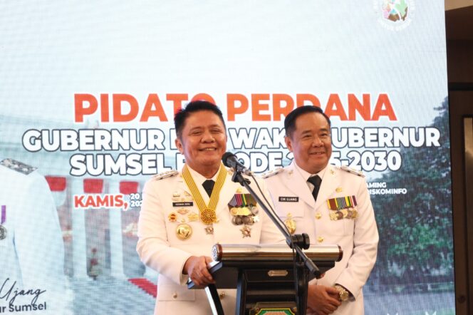 
					Resmi Dilantik, HDCU Sampaikan Pidato Perdana Penuh Harapan