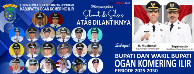 
					Selamat dan Sukses atas Dilantiknya Bupati dan Wakil Bupati OKI Periode 2025-2030