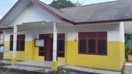 Kantor Kepala Desa Semuntul, Kecamatan Rantau Bayur, Banyuasin.