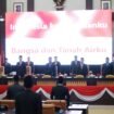 DPRD Kabupaten Ogan Komering Ilir (OKI) menggelar Rapat Paripurna ke-XVI Masa Sidang II Tahun Sidang 2024-2025 dalam rangka mendengarkan pidato perdana Bupati dan Wakil Bupati OKI periode 2025-2030