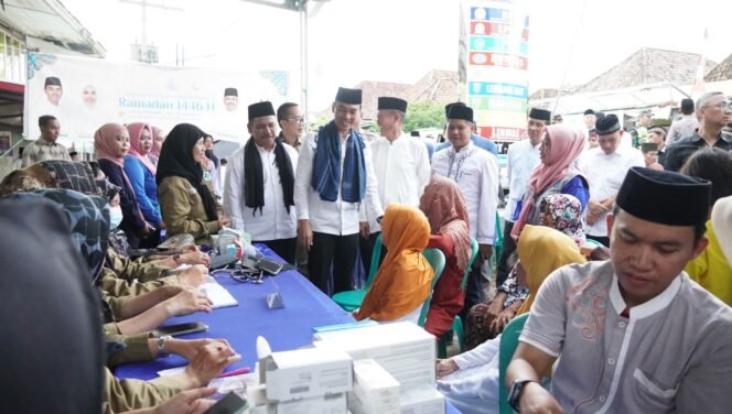 
					Bupati OKI dan Wabup Gelar Safari Ramadan di Desa Bubusan, Serap Aspirasi dan Berbagi Kepada Warga