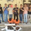 Jajaran anggota Reskrim Polsek Banjar Agung