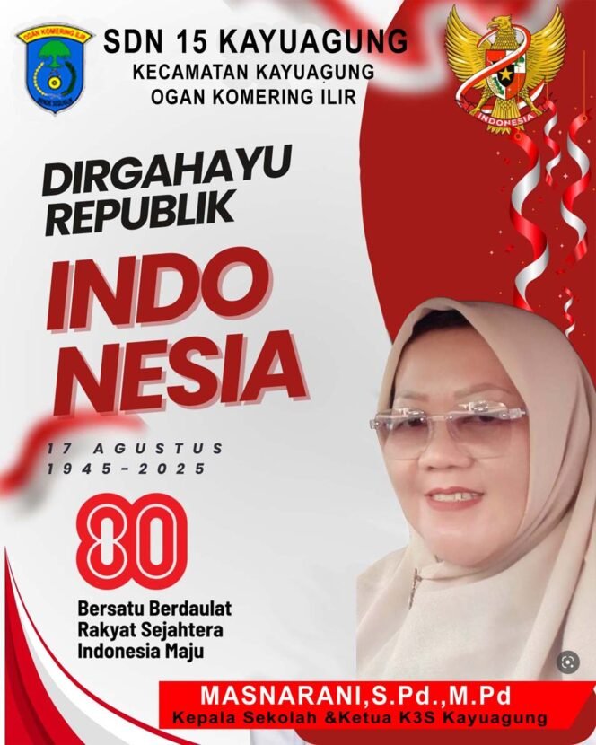 
					Dirgahayu HUT RI Ke 80 Tahun 2025, “Bersatu Berdaulat Rakyat Sejahtera Indonesia Maju”