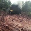 Inilah kondisi terbaru jalan yang menuju ke desa Talang Kemang, foto diambil tanggal 15 Desember 2025