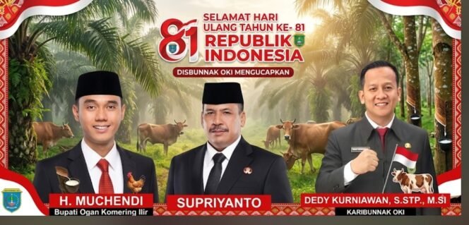 
					Dirgahayu Republik Indonesia Ke – 81, Bersatu Berdaulat, Rakyat Sejahtera, Indonesia Maju