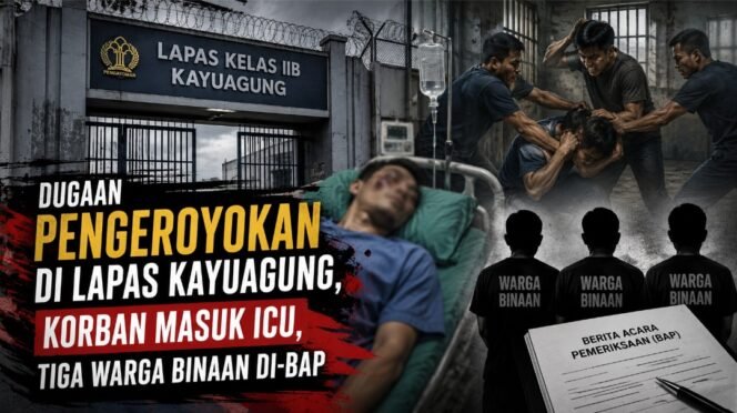 
					Dugaan Pengeroyokan di Lapas Kayuagung, Korban Masuk ICU, Tiga Warga Binaan Di-BAP