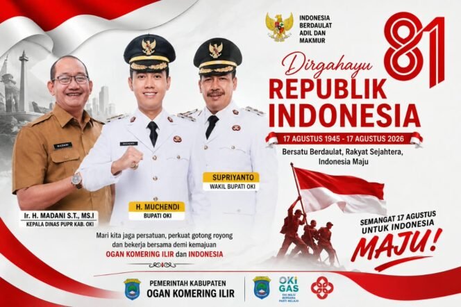 
					Dirgahayu Republik Indonesia Ke – 81, Bersatu Berdaulat, Rakyat Sejahtera, Indonesia Maju