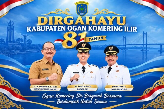 
					Dirgahayu Kabupaten OKI ke -81, Bergerak Bersama Berdampak Untuk Semua