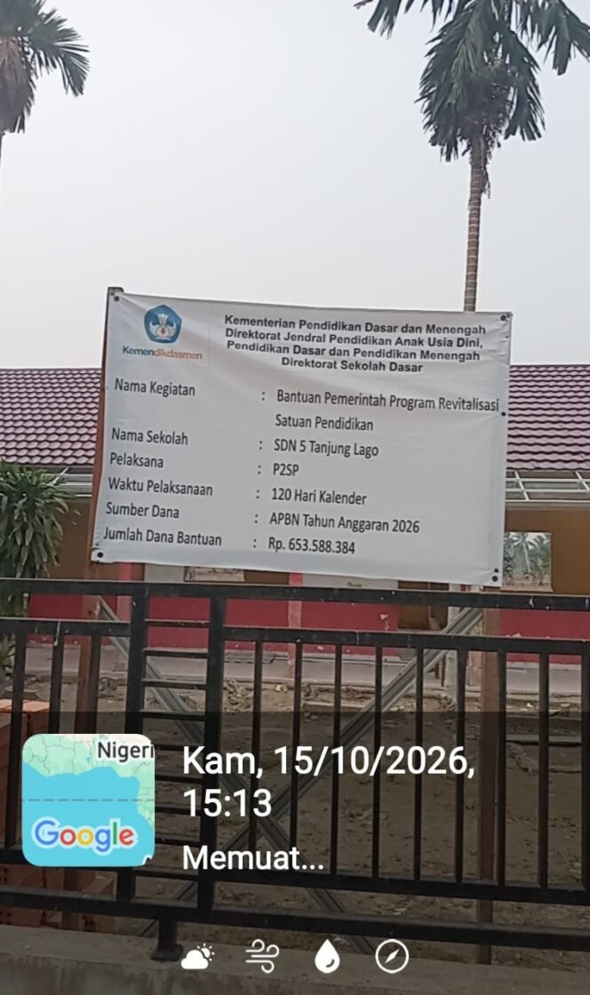 
					Rehabilitasi SDN 5 Tanjung Lago Disorot, Dugaan Material Bekas Mencuat